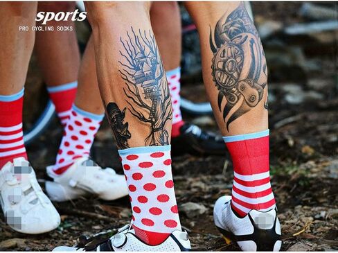 Cycling Socks Pro Mens Womens Riding Socks Bicycle Bike Sport Ankle Athletic Socks XC MTB BMX Black Pink Blue Green Orange in Saudi Arabia
