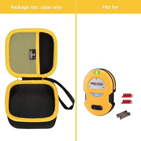 حقيبة تخزين صلبة لقارورة إضاءة LED متعددة الأسطح من PREXISO (الحقيبة فقط) in Kuwait