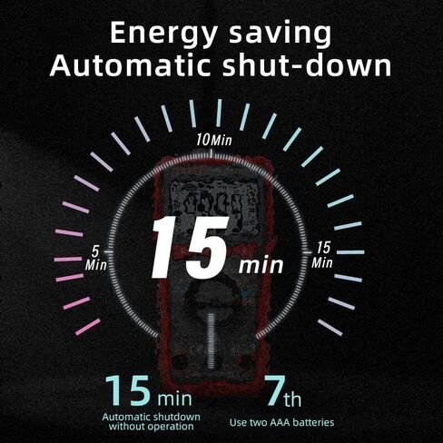 جهاز قياس متعدد رقمي صغير ذكي من DELIXI Rms AC Dc Ncv نطاق تلقائي 6000 جهاز اختبار هرتز مقياس الجهد للمنزل والسيارات in Kuwait