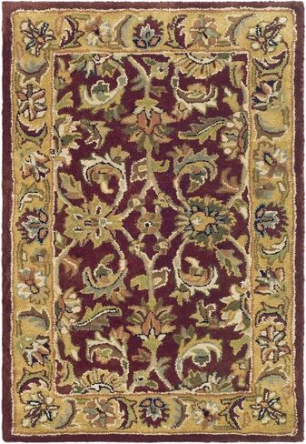 SAFAVIEH Classic Collection Accent Rug - 2'3" x 4', Ivory & Ivory, Handmade Traditional Oriental Wool, Ideal for High Traffic Areas in Entryway, Living Room, Bedroom (CL758A) in Saudi Arabia