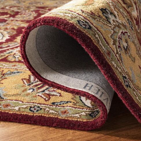 SAFAVIEH Classic Collection Accent Rug - 2'3" x 4', Ivory & Ivory, Handmade Traditional Oriental Wool, Ideal for High Traffic Areas in Entryway, Living Room, Bedroom (CL758A) in Saudi Arabia