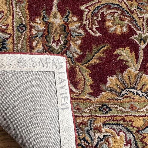 SAFAVIEH Classic Collection Accent Rug - 2'3" x 4', Ivory & Ivory, Handmade Traditional Oriental Wool, Ideal for High Traffic Areas in Entryway, Living Room, Bedroom (CL758A) in Saudi Arabia