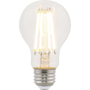 Westinghouse 5167200 8 وات (ما يعادل 75 وات) A19 لمبة إضاءة LED ذات خيوط شفافة قابلة للتعتيم، قاعدة متوسطة in Kuwait