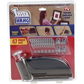 Insta Hang Picture Wall Hook Drywall Seamless Nail Wall Paintings Wall Clock Fasteners Hangers As Seen on Tv Ty633