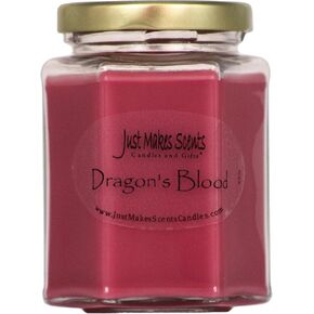 Dragon's Blood Scented Blended Soy Candle by Just Makes Scents