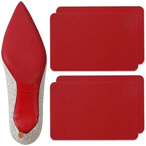 Red Bottoms Shoe Protector, Self-Adhesive Shoe Bottom Protector Sole Guard Compatible with Christian Louboutin Shoe, Shoe Sole Protector Replacement for Louboutin Shoes