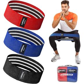 Resistance Bands for Working Out,6pcs Fabirc Resistance Band Set | 3pcs Booty Bands 3pcs Long Resistance Bands | Full Body Elastic Bands for Exercise Bands Workout Bands Resistance