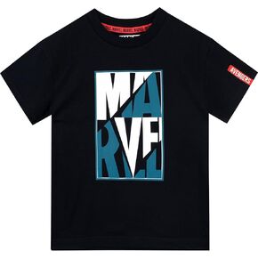 Marvel Boys Avengers T-Shirt Kids Short Sleeve Top