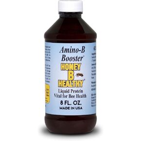 Amino-B Booster 8 oz. Bottle, Liquid Protein Vital for Bee Health