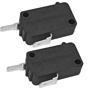 HK-14 Micro Switch(Pack of 2) - 2-Pin 10A/20A 250V Pin Plunger Snap Action Switch, Replaces Honeywell V7-1Z29E9