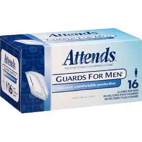 Attends Guards for Men - 4 pks of 16ct
