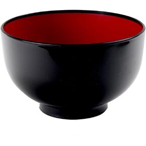 JapanBargain 2045, Soup Bowl Japanese Plastic Bowl Rice Bowl Ramen Bowl Udon Bowl Pho Bowl Poke Bowl Cereal Bowl, Microwave and Dishwasher Safe, Made in Japan, 38 fl.oz (1, Count, 38 ounce)