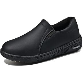 Women's Slip On Nurse Shoes Lightweight Comfortable Waterproof Work Shoes Silp Resistant Food Service Shoes