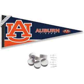 College Flags & Banners Co. Auburn Pennant Flag and Wall Tack Mount Pads