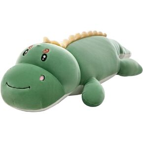 JOSON Dinosaur Plush Pillow, Soft Dinosaur Waist Cushion Plush Pillow, Children's Birthday Gift, Valentine's Day Gift (25 inches)