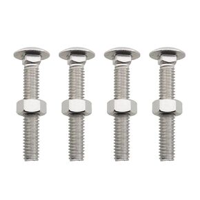 4Sets Trailer Hasp Bolt Kit for Trailer Cam Action Hasp