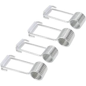Garosa Spring Hinge Door Closer, 4 PCS 2CM Door Closer Self Closing Door Hinges Self Closing Spring Butt Hinge Pins Door Accessories
