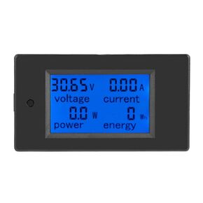Digital Multimeter, PZEM-031 DC 6.5 100V LCD Digital Electric Power Energy Voltage Current Meter