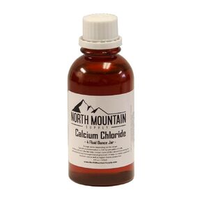 North Mountain Supply Liquid Calcium Chloride - Add to Pasteurized Milk for Higher Cheese Production - 4 Fluid Ounces - Made in Italy!