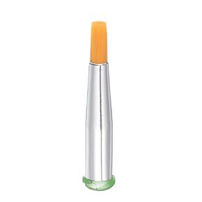 HARFINGTON 14G Brush Dispensing Tip 4mm Round Needle Brush Tip 5mm Inner Dia for Dispensing Glue, Grease, Liquid
