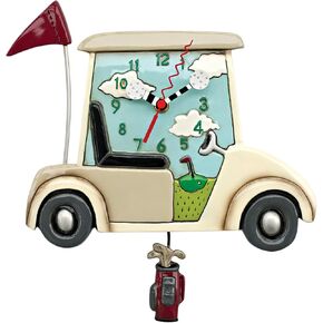 Allen Designs "Stay The Course" Whimsical Pendulum Wall Clock
