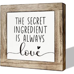 Kitchen Decor, Dining Room Decor, Funny Kitchen Sign, Life is Short Lick the Bowl Sign, Wooden Box Signs for Home Decor, Kitchen Wooden Block Sign Decor, Table Shelf Decor, Home Decor Accents