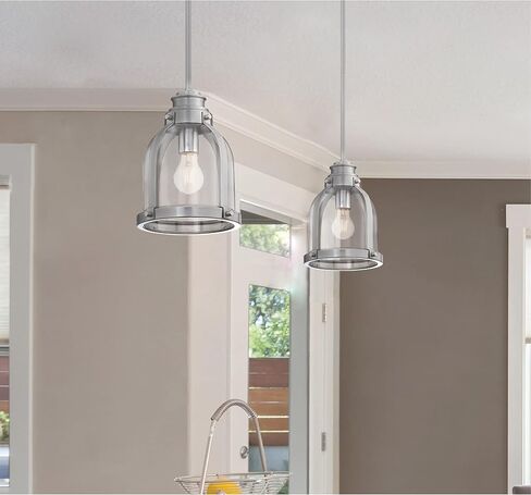 Westinghouse 5167200 8 وات (ما يعادل 75 وات) A19 لمبة إضاءة LED ذات خيوط شفافة قابلة للتعتيم، قاعدة متوسطة in Saudi Arabia