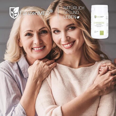 FürstenMED® D-Mannose Powder - Pure Birch Sourced - All Natural Vegan Herbal Extract Supplement, No Additives - Supports a Healthy Urinary Tract Health System - 100g Powder with Measuring Spoon in Saudi Arabia