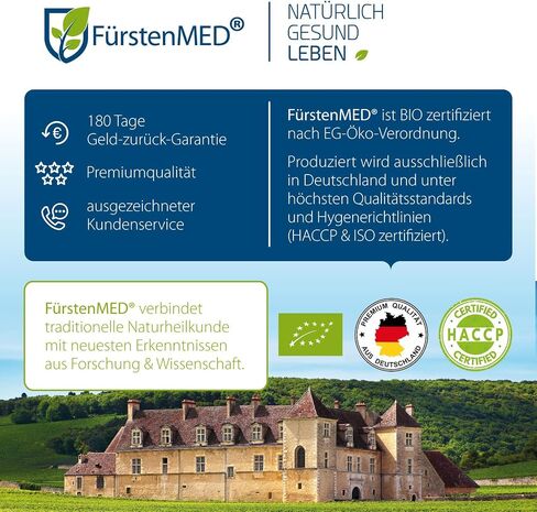 FürstenMED® D-Mannose Powder - Pure Birch Sourced - All Natural Vegan Herbal Extract Supplement, No Additives - Supports a Healthy Urinary Tract Health System - 100g Powder with Measuring Spoon in Saudi Arabia