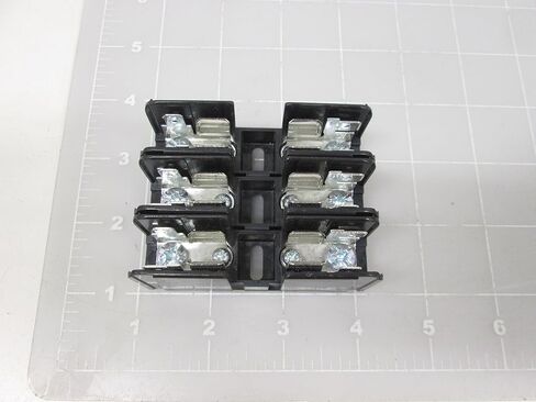 Littelfuse 3 Pole Fuse Block 30A 600V L60030M3SQ ! WOW in Saudi Arabia