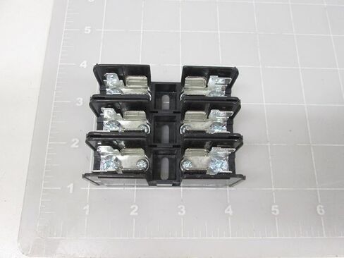 Littelfuse 3 Pole Fuse Block 30A 600V L60030M3SQ ! WOW in Saudi Arabia