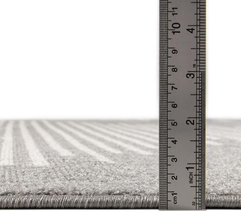 Unique Loom Kai Collection Area Rug - Warrior (6' Round Navy Blue/Ivory) in Saudi Arabia