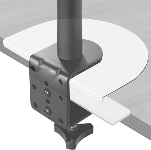 VIVO Steel Reinforcement Bracket Mount Plate for Thin, Glass, and Other Fragile Table Tops, Clamp Compatible with Most Monitor Stand C-Clamp Installations, Black, STAND-AC01R in Kuwait
