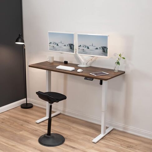 VIVO Steel Reinforcement Bracket Mount Plate for Thin, Glass, and Other Fragile Table Tops, Clamp Compatible with Most Monitor Stand C-Clamp Installations, Black, STAND-AC01R in Kuwait