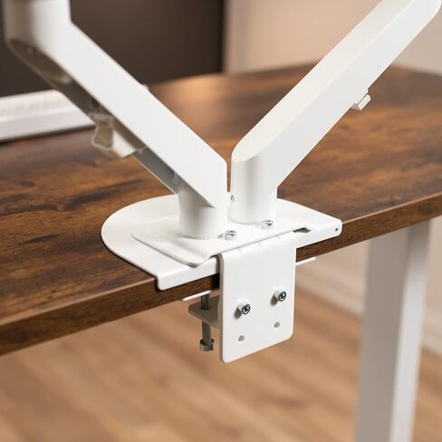 VIVO Steel Reinforcement Bracket Mount Plate for Thin, Glass, and Other Fragile Table Tops, Clamp Compatible with Most Monitor Stand C-Clamp Installations, Black, STAND-AC01R in Kuwait
