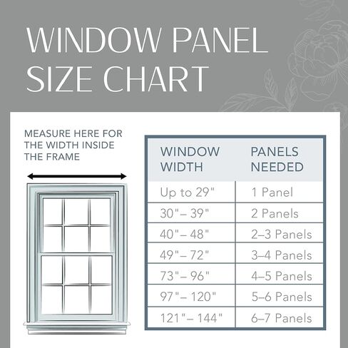 ستارة تعتيم واسعة جدًا من Elrene Home Fashions SunVeil Vanderbilt مع تقنية YarnLock، مقاس 52 بوصة × 84 بوصة (لوحة واحدة)، طبيعي in Kuwait