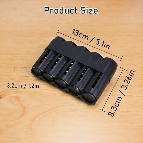 Coin Organizer Money Boxes Coin Holder Capsules Coin Changer Dispenser Multi Layer Stackable Large Capacity Coin Storage Tubes Coin Box for Office Bank(black), coin organizer coin holder capsules in Kuwait