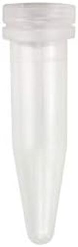 Caplugs Evergreen 214-3403-030 Conical Bottom Microcentrifuge Tubes with Caps. 0.5 mL, Polypropylene, Natural (Pack of 200) in Saudi Arabia