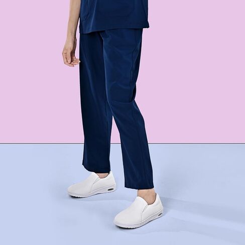 Women's Slip On Nurse Shoes Lightweight Comfortable Waterproof Work Shoes Silp Resistant Food Service Shoes in Saudi Arabia