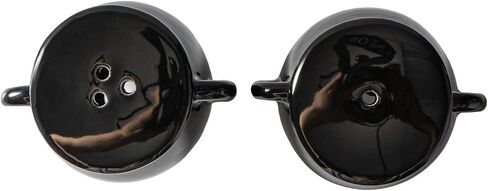 Summit Collection Witches Cauldron Black Magic Spell Potion Ceramic Salt and Pepper Shaker Set 2.4 inches Tall in Saudi Arabia