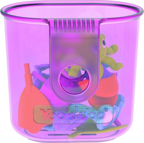 لعبة حمام حورية البحر من يوكيدو جيت داك مع مسدس مياه يعمل بالطاقة - التطور الحسي ومتعة وقت الاستحمام للأطفال - لعبة حمام تعمل بالبطارية مع 15 قطعة - للأعمار من عامين فما فوق in Kuwait