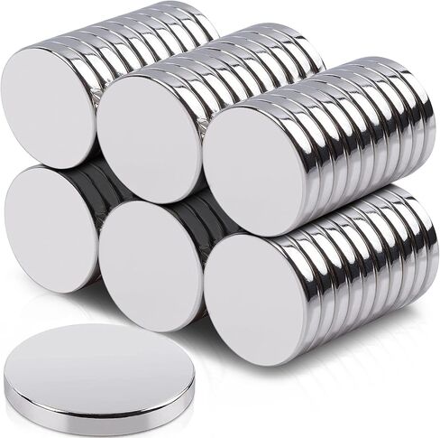Neodymium Magnets, 0.39x0.08 inch Magnets for Industrial, Round Rare Earth Magnets 80 Pcs in Saudi Arabia