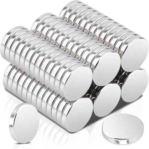 Neodymium Magnets, 0.39x0.08 inch Magnets for Industrial, Round Rare Earth Magnets 80 Pcs in Saudi Arabia
