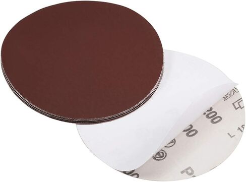 uxcell 6" PSA Sanding Discs 1200 Grit Self Stick Aluminum Oxide Sandpaper for Random Orbital Sander Wood Metal Dry Polishing 10pcs in Saudi Arabia