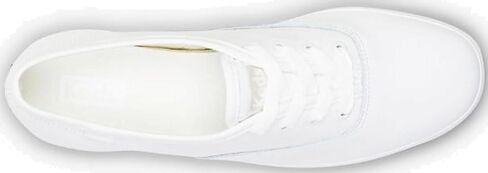 Keds Women's Champion Lace Up Sneaker, Black Premium Leather, 8 Medium in Saudi Arabia