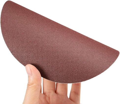 uxcell 6" PSA Sanding Discs 1200 Grit Self Stick Aluminum Oxide Sandpaper for Random Orbital Sander Wood Metal Dry Polishing 10pcs in Saudi Arabia