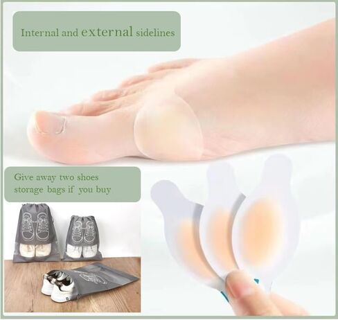 (15 PCS) Anti-Abrasive Invisible Gel Blister Patch - Heel, average size in Saudi Arabia