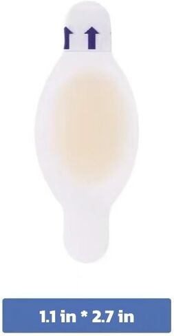 (15 PCS) Anti-Abrasive Invisible Gel Blister Patch - Heel, average size in Saudi Arabia