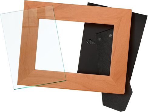 Inspirational Aunt Gifts For Women Aunt Every Time You See This Reminds How Much We Love You Wood Laser Engraved Landscape 5x7 Picture Frame in Kuwait
