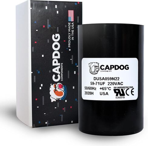 الولايات المتحدة الأمريكية صنع 59-71 MFD uF 220VAC مضخة محرك مكثف 275464105 متوافق مع فرانكلين 2801054915، 2824075015 CRC in Kuwait